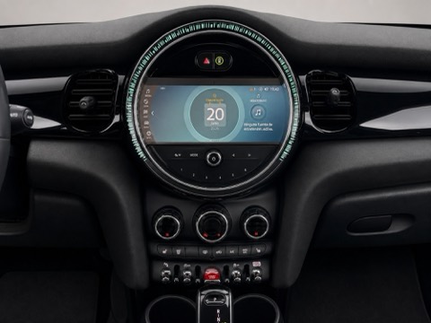 MINI Cooper, consola central